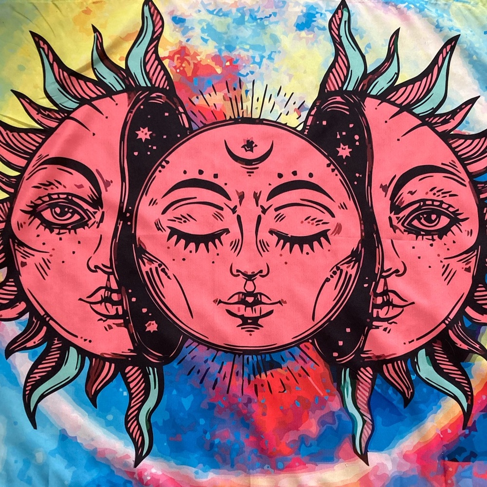 Sun and Moon Tapestry